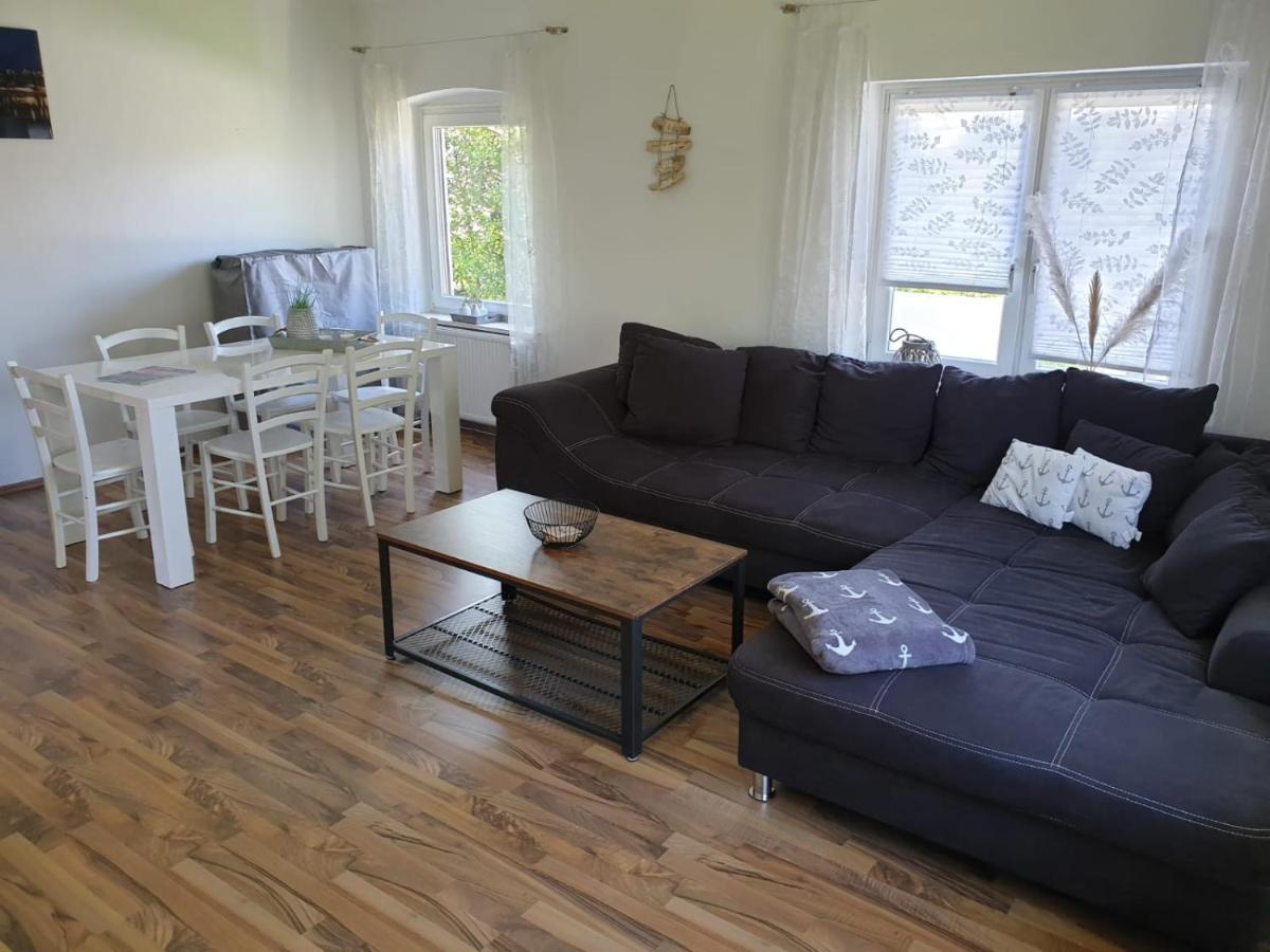Gemuetliche Haushaelfte Mit Garten Und Terrasse Flensburg Bagian luar foto
