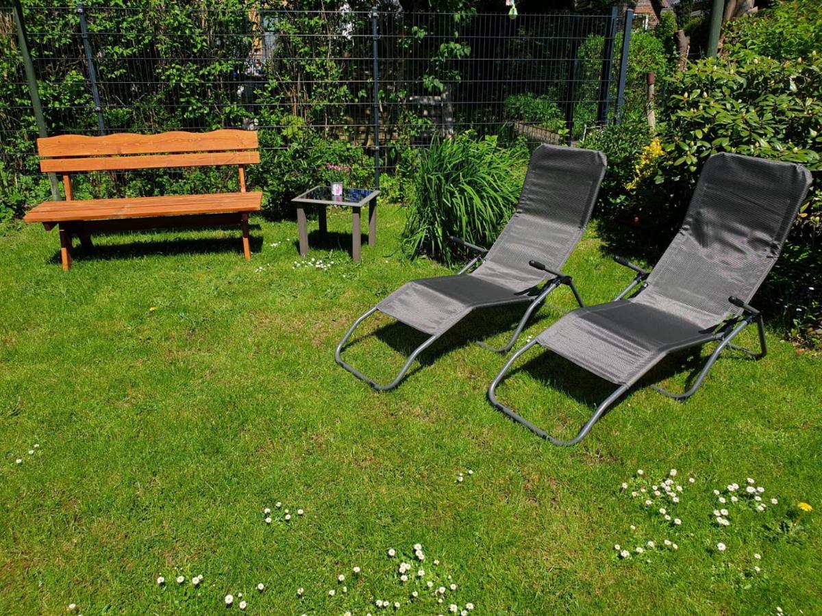 Gemuetliche Haushaelfte Mit Garten Und Terrasse Flensburg Bagian luar foto
